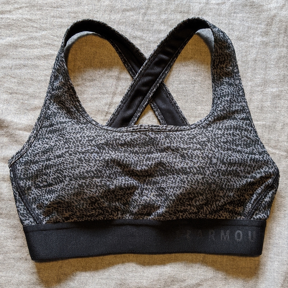 Women's UA Crossback Jacquard Sports Bra